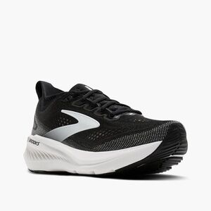 Brooks Men's Black and White Running Shoes